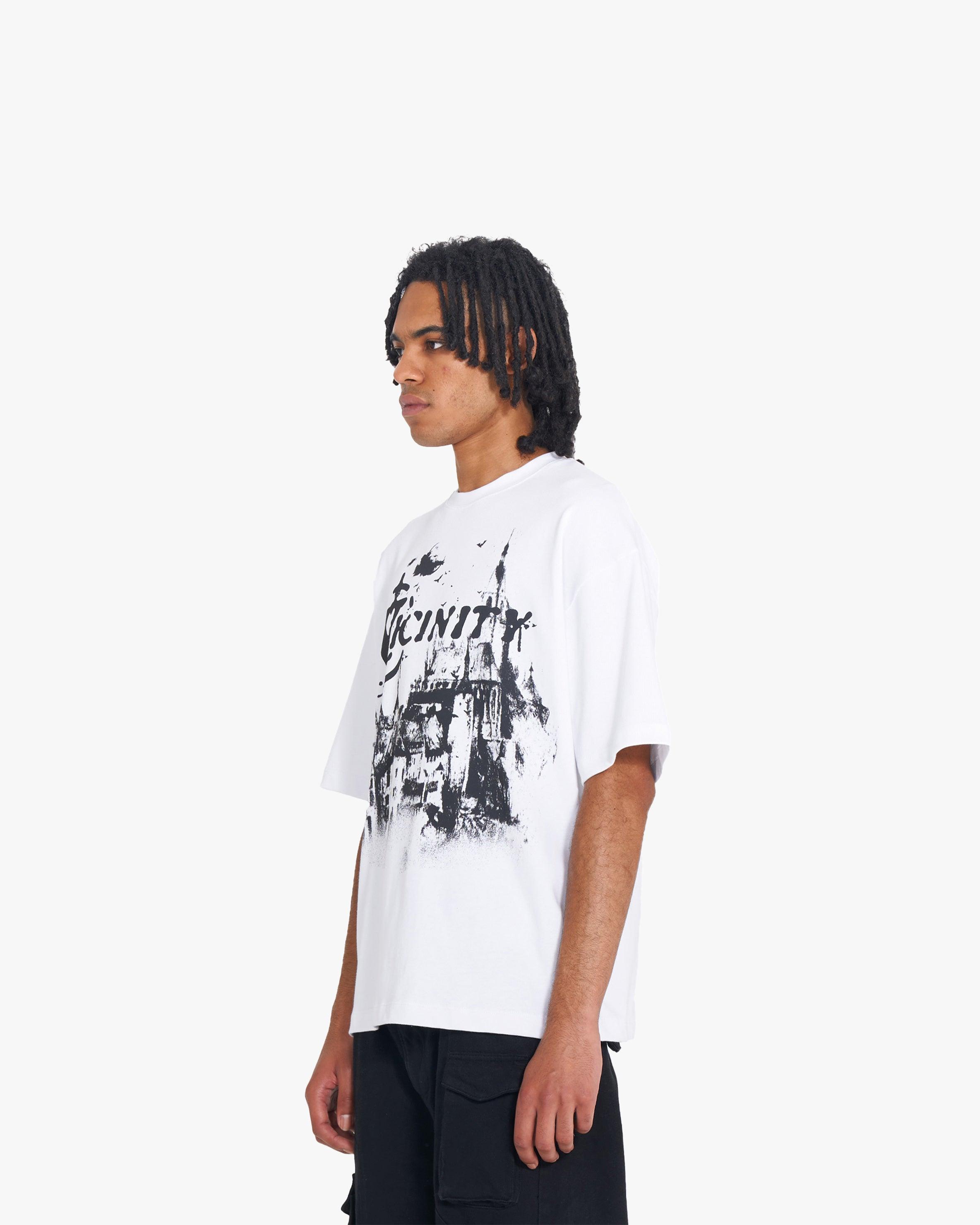 HAUNTED HOUSE TEE WHITE