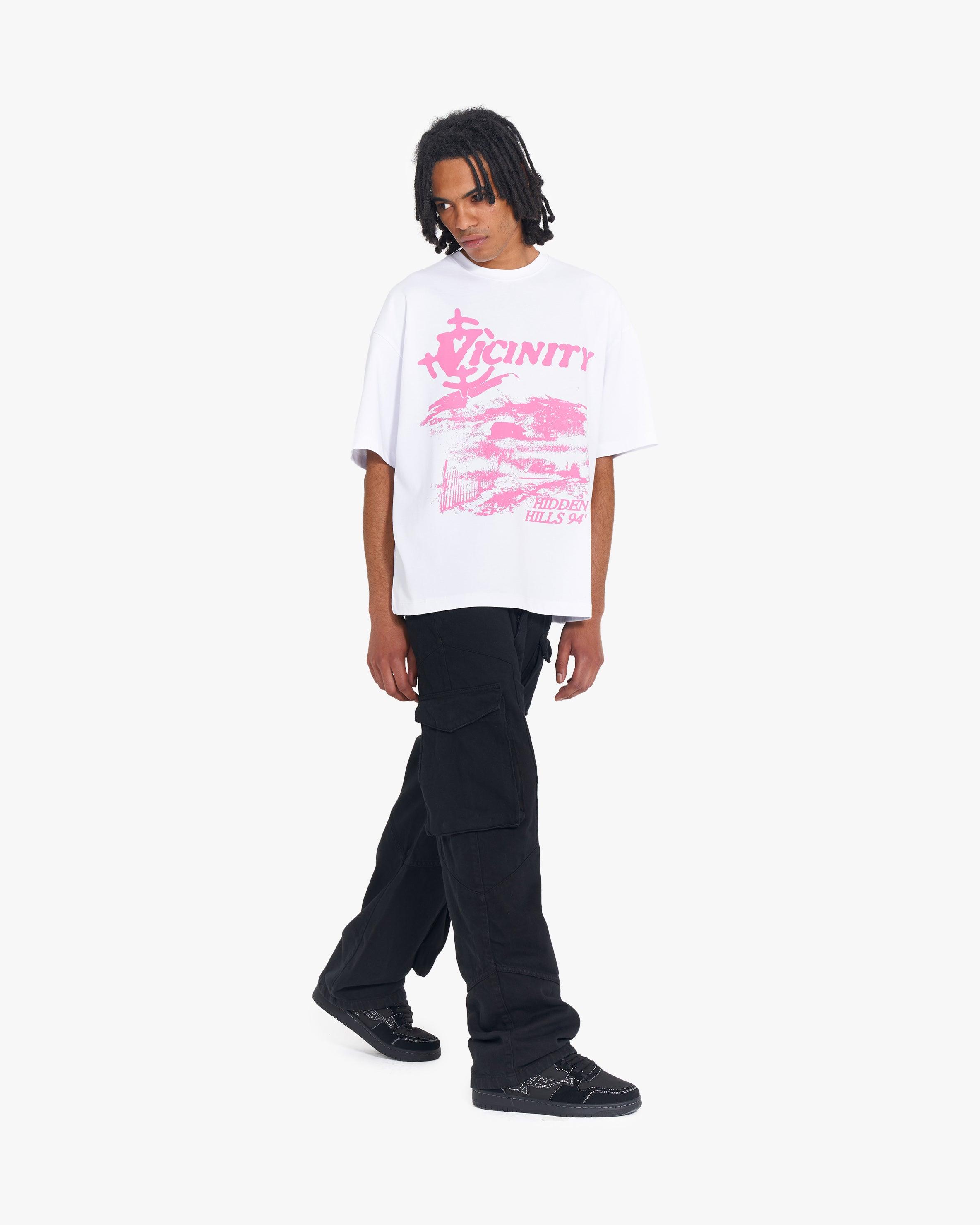 94 TEE PINK/WHITE