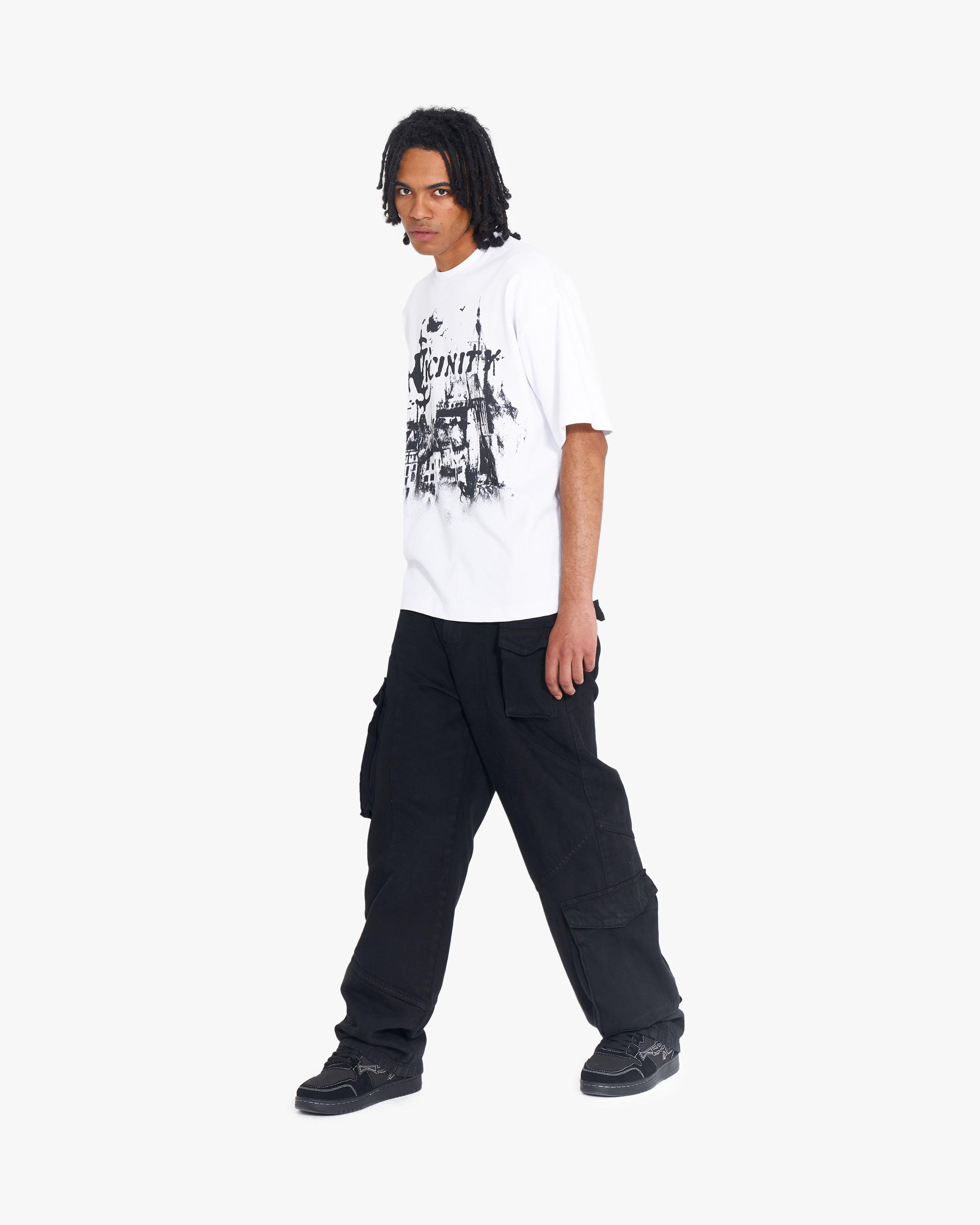 HAUNTED HOUSE TEE WHITE