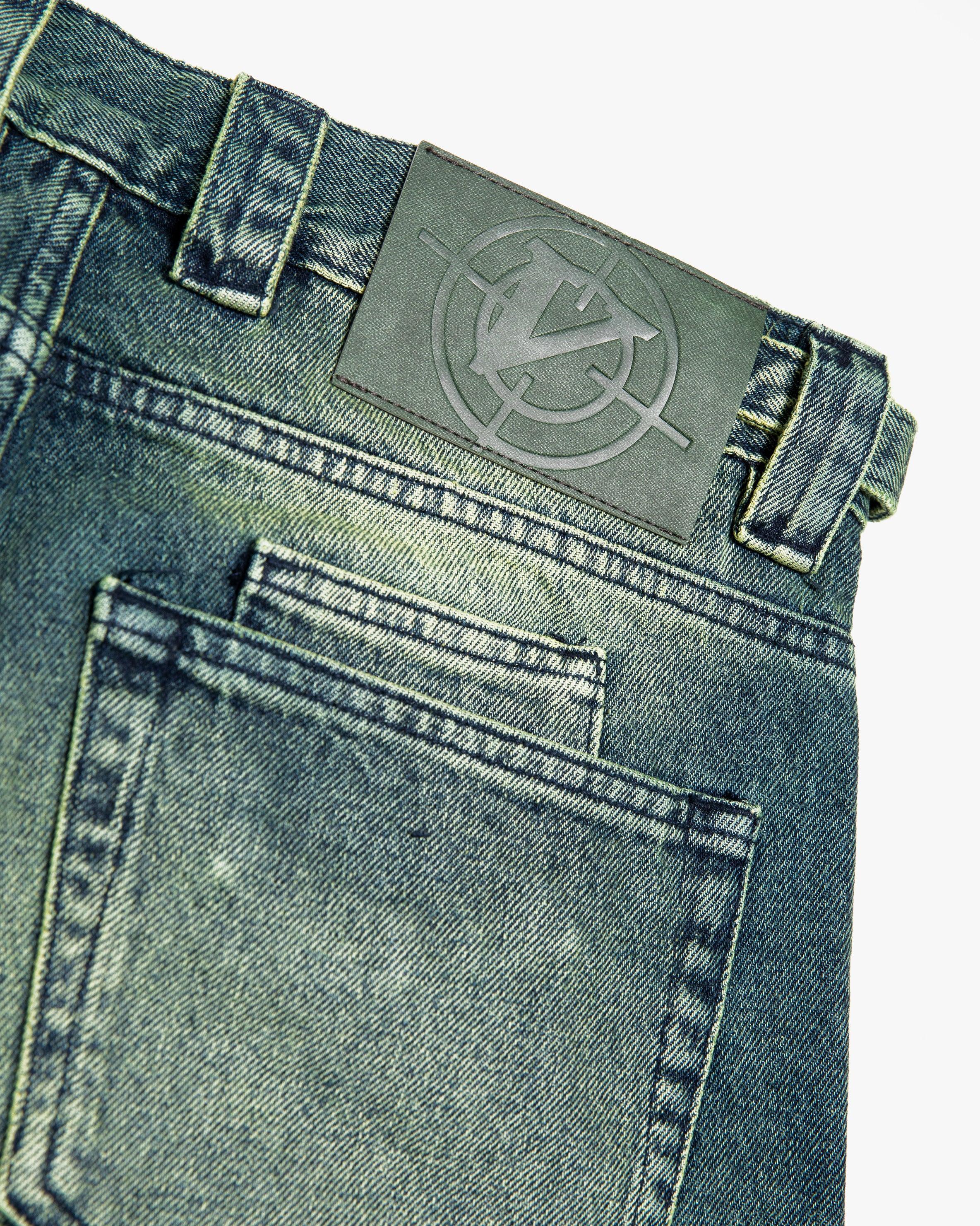 GREEN TINTED DENIM (OLD SIZING)*