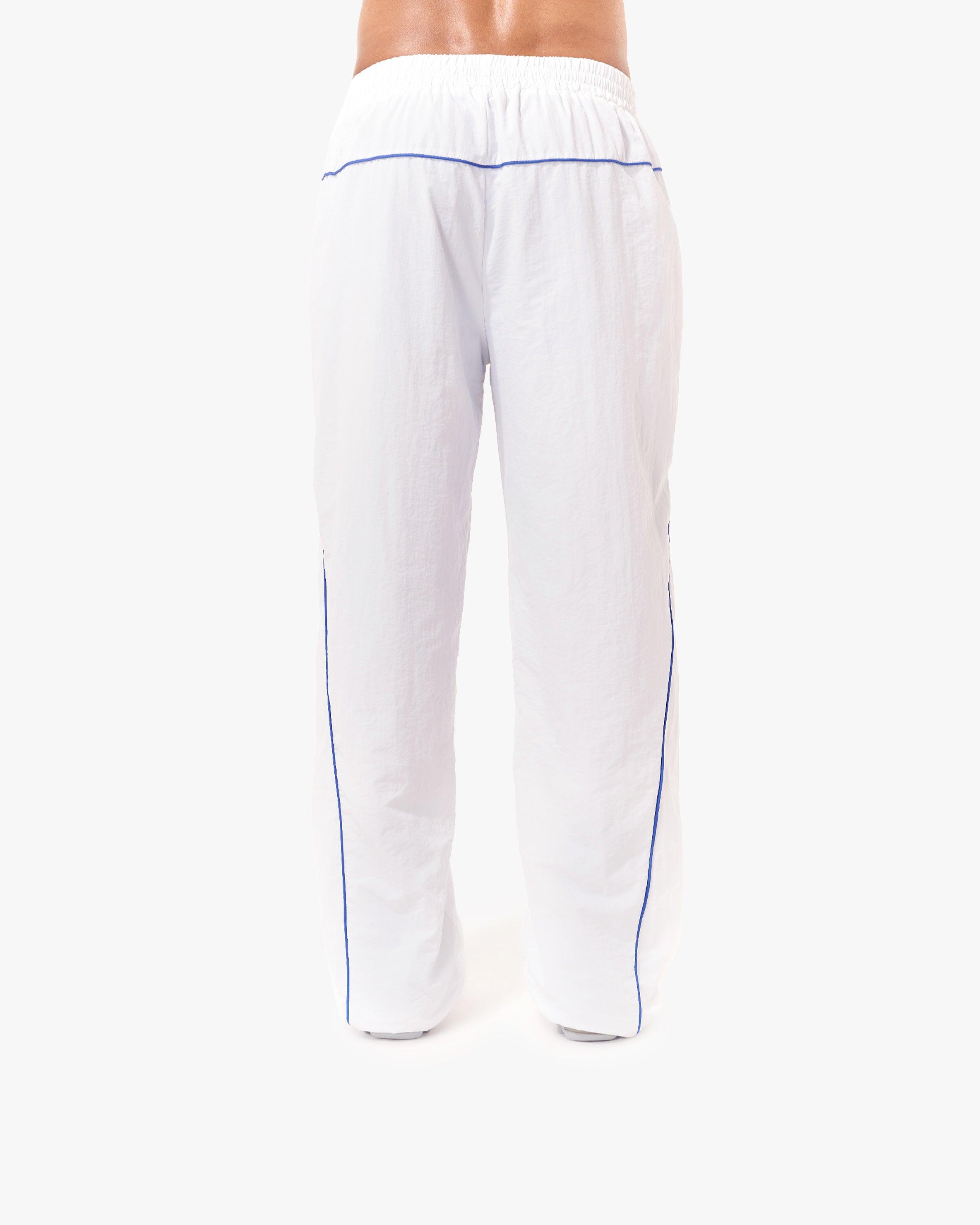 TRACK PANTS WHITE