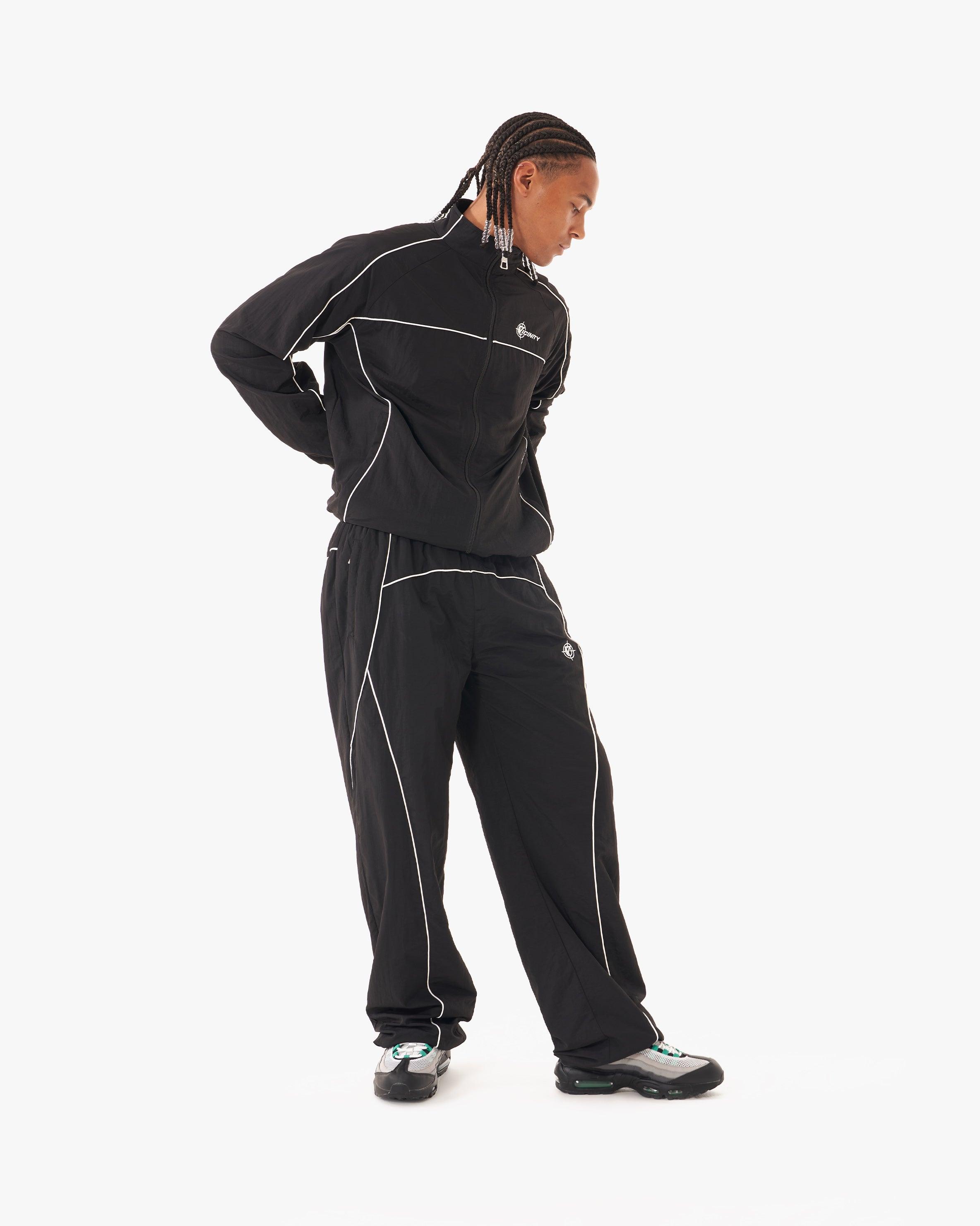 TRACK PANTS BLACK