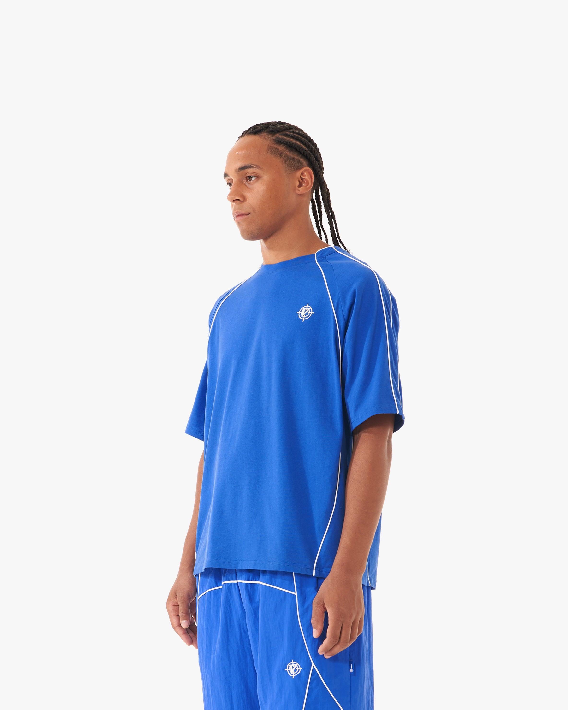 TRACK TEE BLUE
