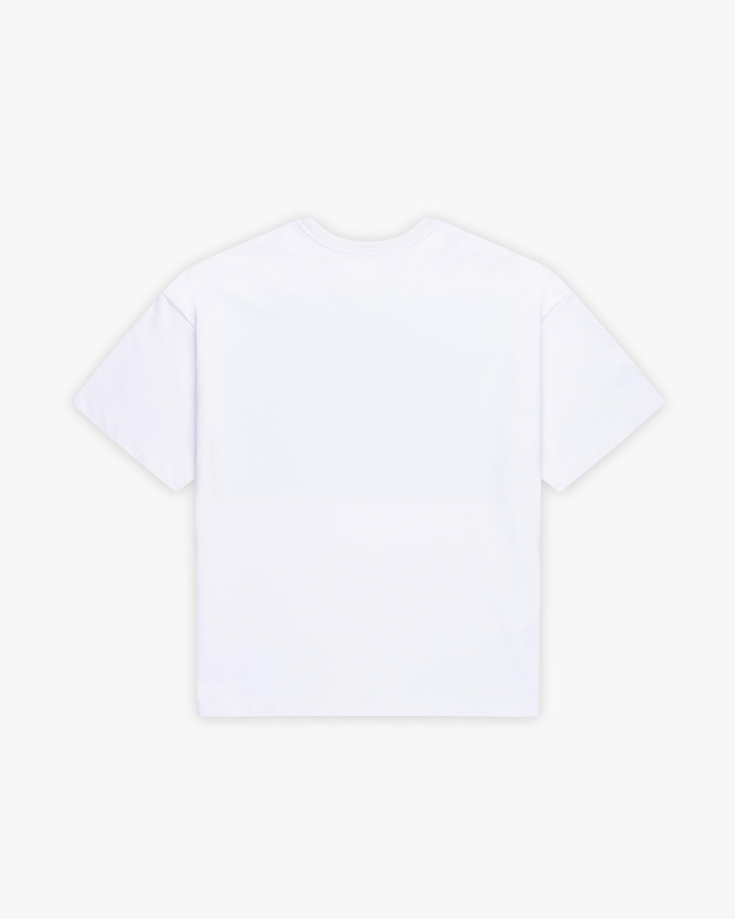 CONSTRUCTION LOGO TEE WHITE